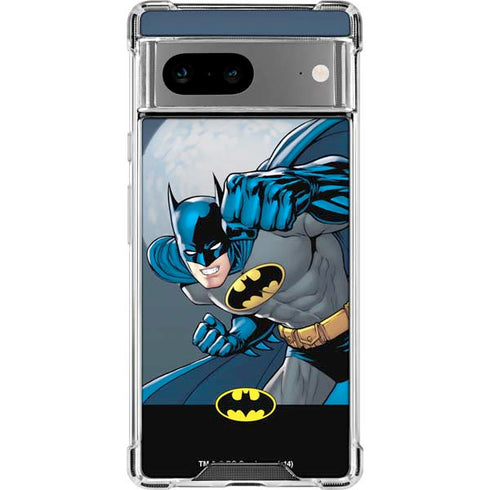 DC Comics Batman Ready for Action Google Pixel 7a Clear Case